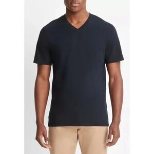 Tommie Copper Black Short Sleeve V-Neck Tee